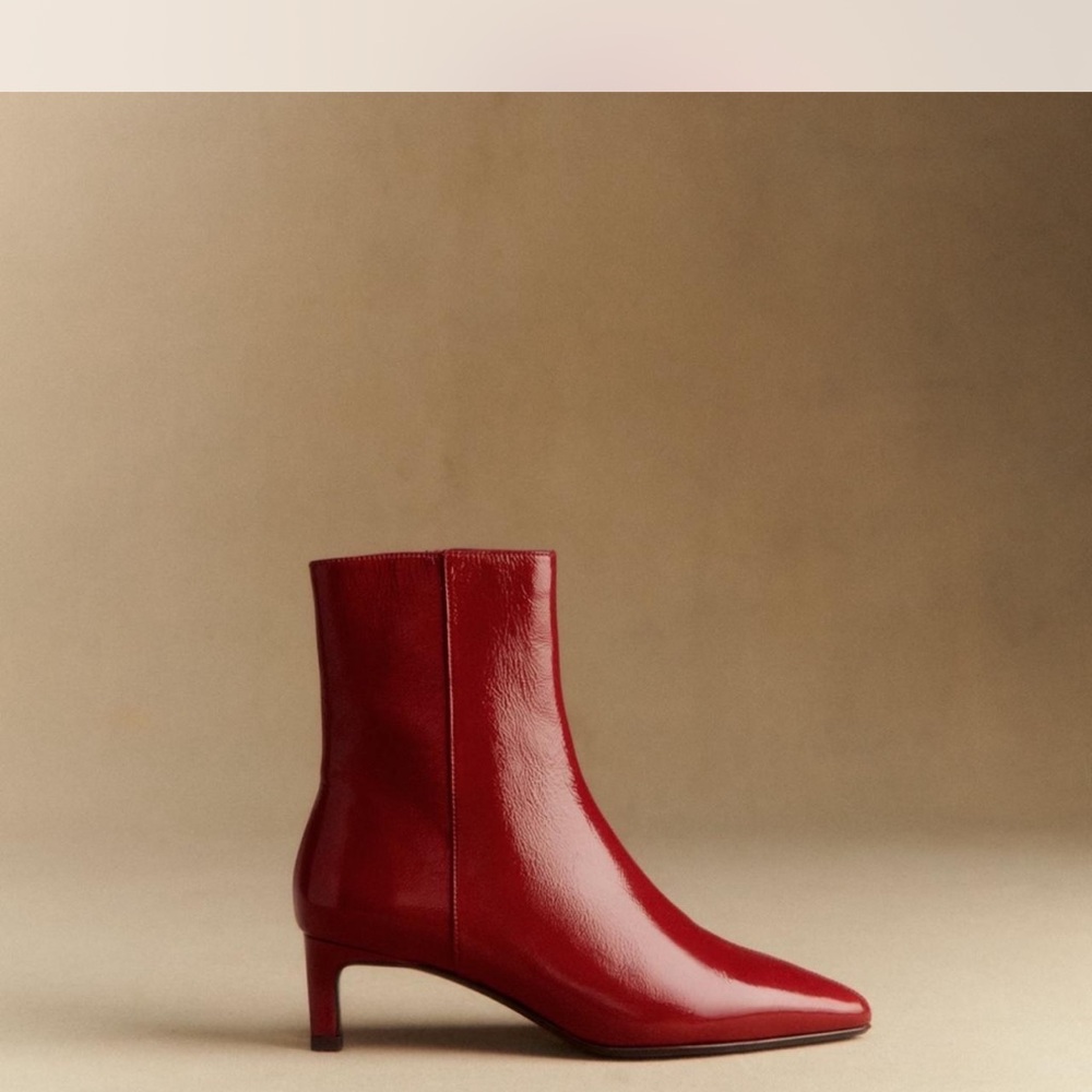 Sezane red boots - Picture 2 of 7